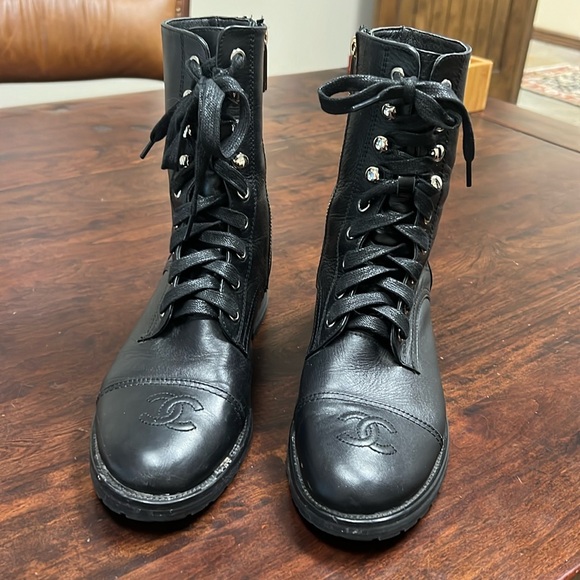 Vintage Chanel boots - Picture 1 of 8
